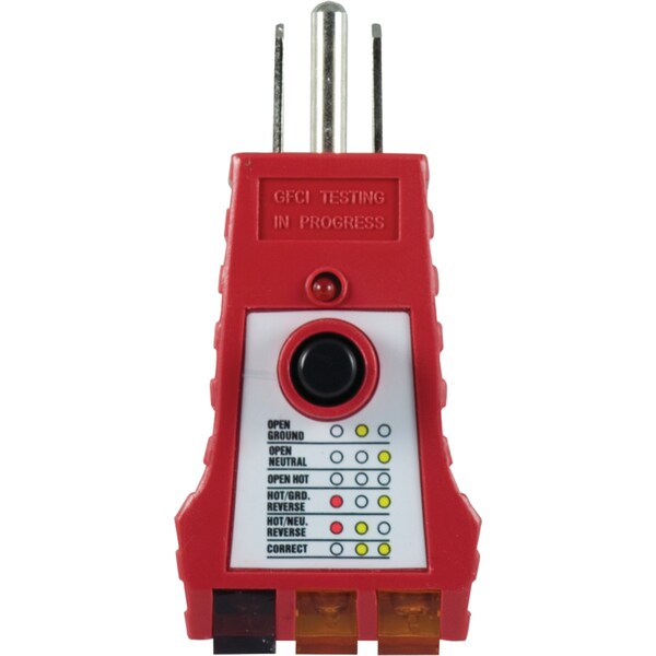 Ge GFCI 110V-125V Tester 50957
